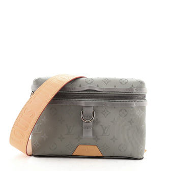 Louis Vuitton Messenger Bag Limited Edition Titanium Monogram Canvas PM