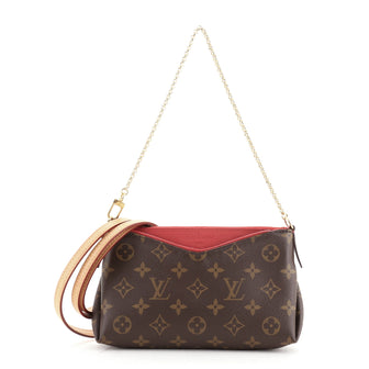 Louis Vuitton Pallas Clutch Monogram Canvas