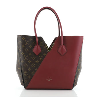 Louis Vuitton Kimono Handbag Monogram Canvas and Leather MM