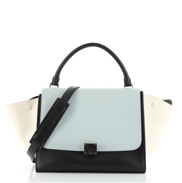 Celine Tricolor Trapeze Bag Leather Medium