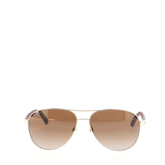 Chanel Aviator Quilt Sunglasses Acetate and Metal
