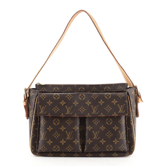 Louis Vuitton Viva Cite Handbag Monogram Canvas GM
