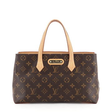 Louis Vuitton Wilshire Handbag Monogram Canvas PM