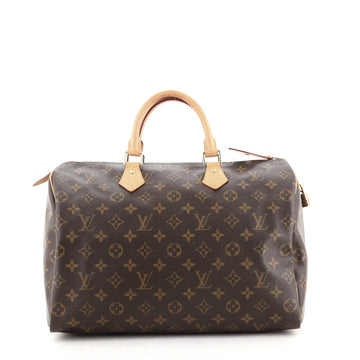 Louis Vuitton Speedy Handbag Monogram Canvas 35