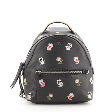 Fendi By The Way Backpack Embroidered Leather Mini