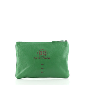 Balenciaga Supermarket Pouch Leather Medium