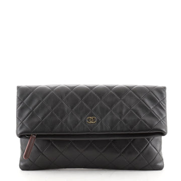 Chanel Beauty CC Clutch Quilted Lambskin