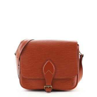 Louis Vuitton Cartouchiere Handbag Epi Leather MM