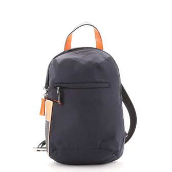 Prada Zip Sling Backpack Nylon Small