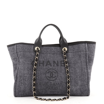 Chanel Deauville Tote Raffia Medium