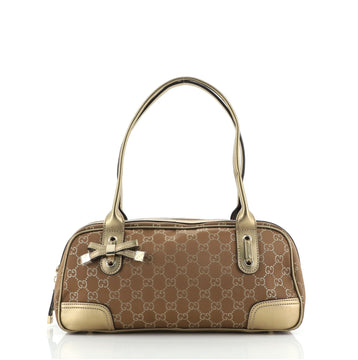 Gucci Princy Boston Bag GG Lurex Small