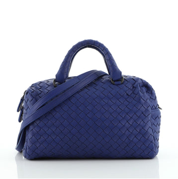 Bottega Veneta Convertible Boston Bag Intrecciato Nappa Small