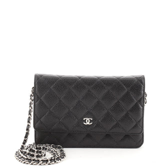 Chanel Wallet on Chain Quilted Caviar