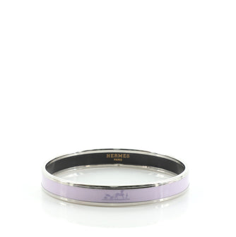 Hermes Caleche Bangle Bracelet Enamel Narrow