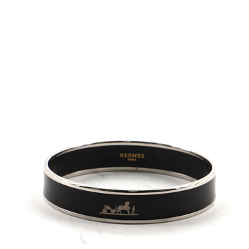 Hermes Bangle Bracelet Printed Enamel Medium