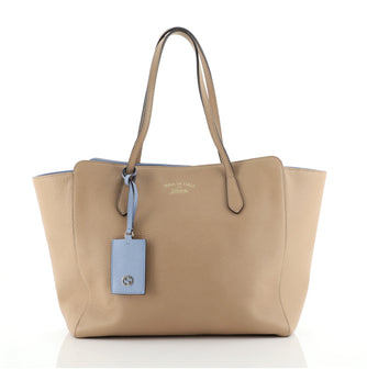 Gucci Swing Tote Leather Medium