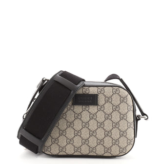 Gucci Camera Shoulder Bag GG Coated Canvas Mini