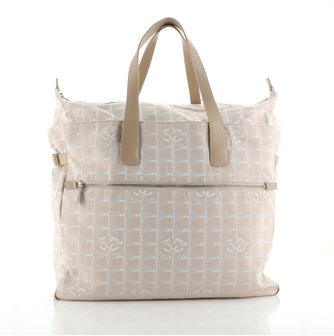 Chanel Travel Line Tote Nylon XL