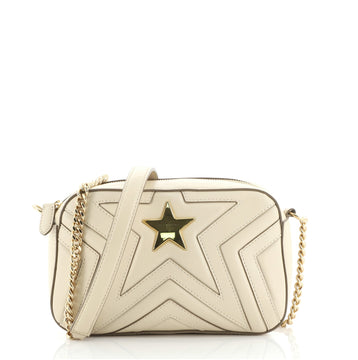 Stella McCartney Stella Star Camera Bag Quilted Faux Leather Small