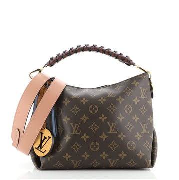 Louis Vuitton Braided Handle Beaubourg Hobo Monogram Canvas Mini