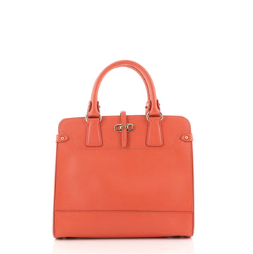 Salvatore Ferragamo Briana Tote Saffiano Leather Small