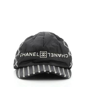 Chanel Sport Line Baseball Cap Embroidered Nylon