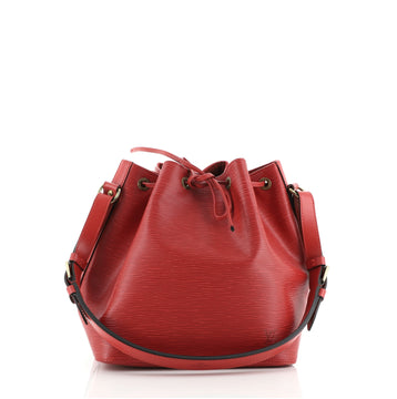 Louis Vuitton Petit Noe Handbag Epi Leather