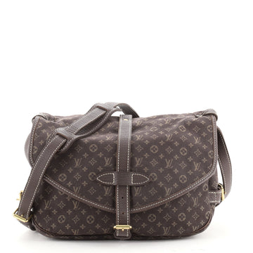 Louis Vuitton Saumur Handbag Mini Lin 30