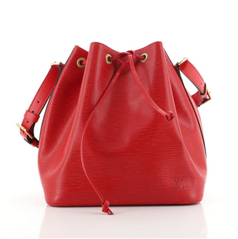 Louis Vuitton Petit Noe Handbag Epi Leather