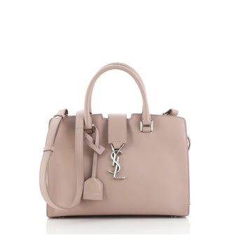 Saint Laurent Monogram Cabas Leather Baby