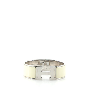 Hermes Clic H Bracelet Enamel Wide