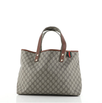 Gucci Web Loop Tote GG Coated Canvas Medium