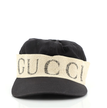 Gucci Baseball Cap Canvas and Terry Cloth