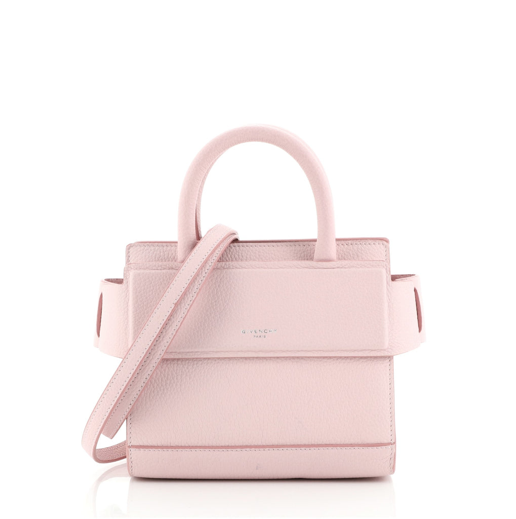 Givenchy Horizon Satchel Leather Nano Pink 63290446