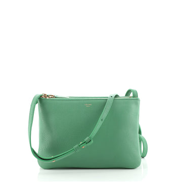 Celine Trio Crossbody Bag Leather Small