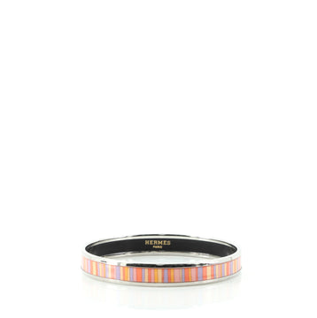 Hermes Bangle Bracelet Printed Enamel Medium