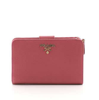 Prada Tab Wallet Vitello Move Medium