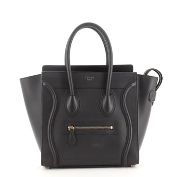 Celine Luggage Bag Smooth Leather Micro