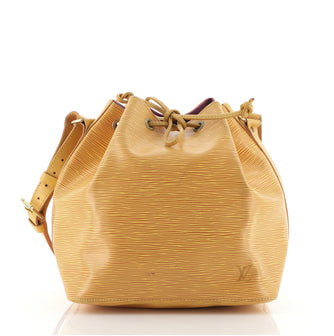 Louis Vuitton Petit Noe Handbag Epi Leather