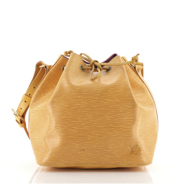 Louis Vuitton Petit Noe Handbag Epi Leather