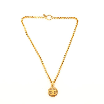 Chanel Pendant Necklace Metal