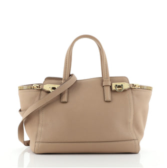 Salvatore Ferragamo Verve Tote Leather Small