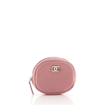 Chanel Classic Round Coin Purse Goatskin
