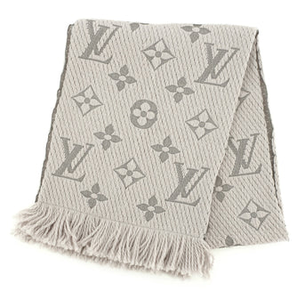 Louis Vuitton Logomania Scarf Wool Blend