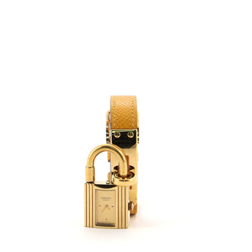 Hermes Kelly Quartz Watch Leather with Gold Hardware 20