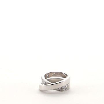 Cartier Paris Nouvelle Vague Ring 18K White Gold with Diamonds