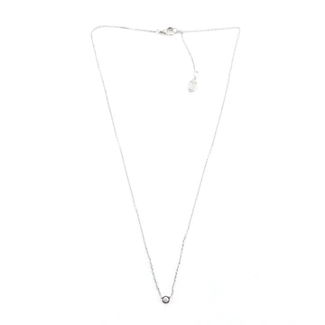 Cartier Diamants Legers Pendant Necklace 18K White Gold and Diamond XS