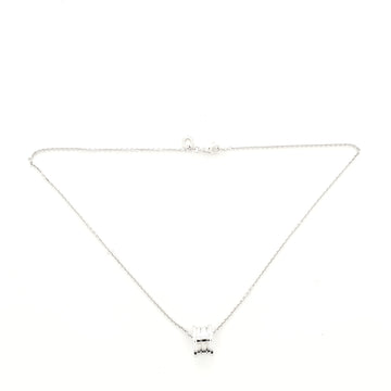 Bvlgari B.Zero1 Pendant Necklace 18K White Gold