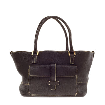 Loro Piana Globe Tote Leather Mini 