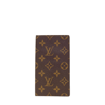 Louis Vuitton Vintage Checkbook Cover Monogram Canvas